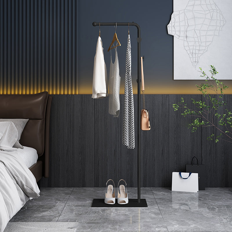 メタルコートハンガーとフック自立型現代ホールツリー