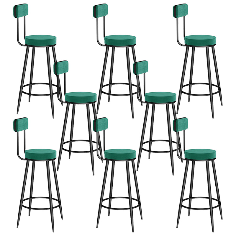 Sgabello moderno contropiede rotonde per soggiorno per soggiorno