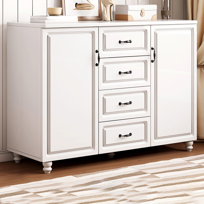 Contemporary Rectangle Manufactured Wood 2 - Doors with Drawer Chest