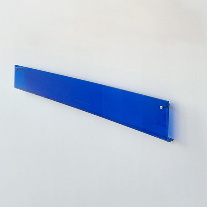 Modern Floating Book Shelf 5.9"H Acrylic Wall Mounted Bookcase