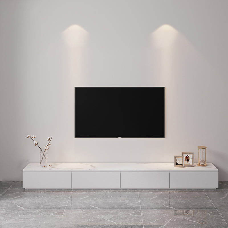 Console TV per la casa moderna moderna di archiviazione TV con cassetti