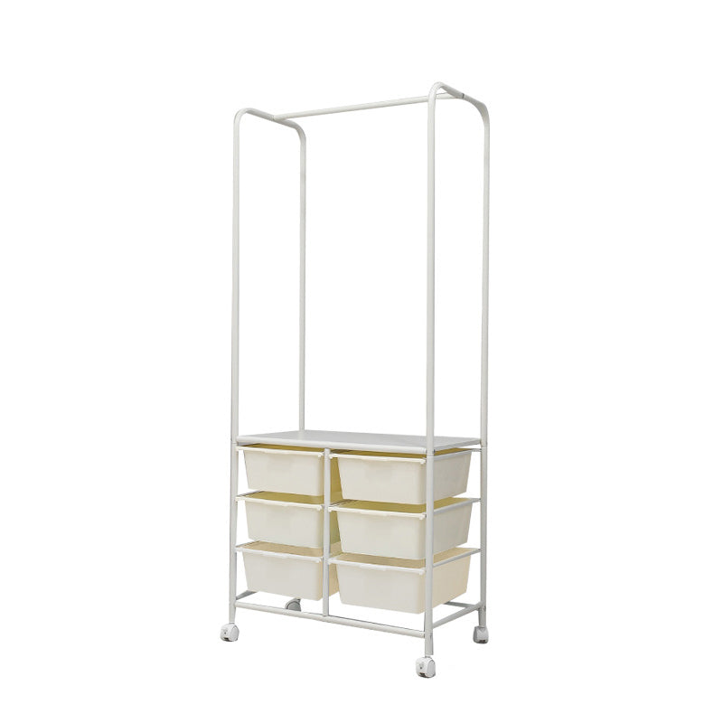 Cappotto metallico ingresso per cassetto cesta per appendiabiti per appendiabiti