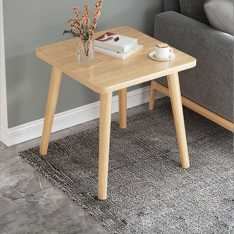 4 Legs Base Design Square/rectangular Wood-based Board Table Coffee Table Natural Clearhalo 'Coffee & Accent Tables' 'Coffee Tables' 'coffee_tables' 'furn' 'furn_coffee_tables' 'Furniture' 'Living Room Furniture' 5451724