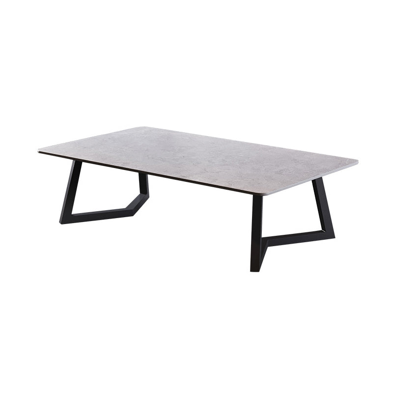 Tavolino rettangolare in ardesia tavolino ornato per soggiorno