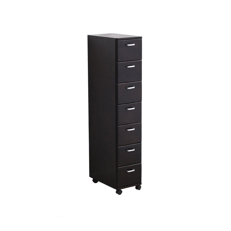23.62" Wide Accent Chest with Drawers Water Resistant Chest with Wheels