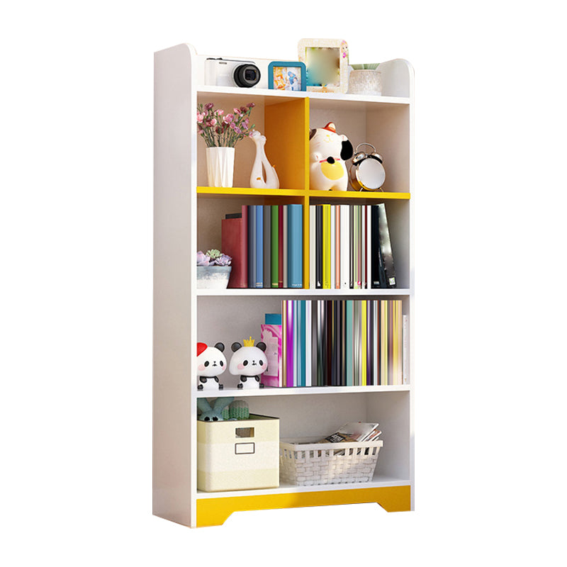 Modern Artificial Wood Bookcase Open Back Bookshelf for Any Room