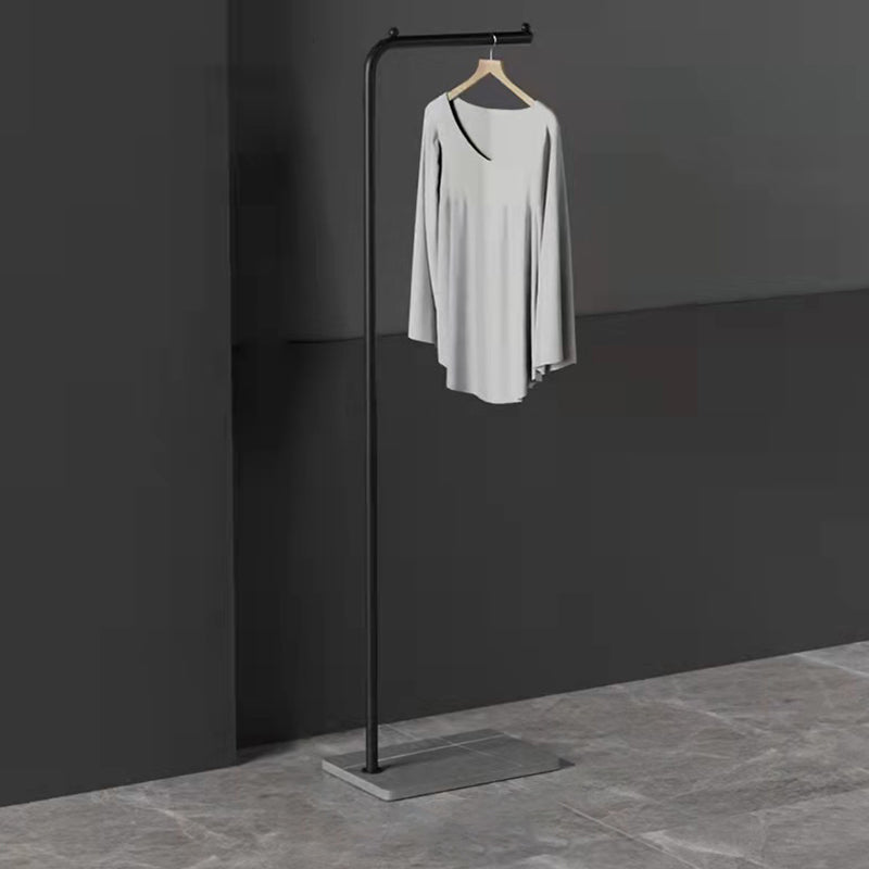 金と黒のメタルホールスタンドインダストリアルフリースタンディングコートラック