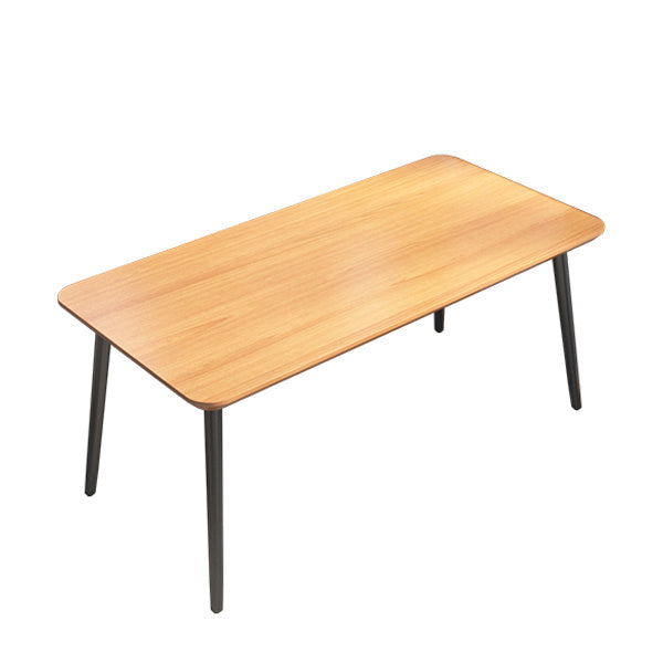 Industriestil Esstisch Massivholz 4 Beine Tisch für Esszimmer