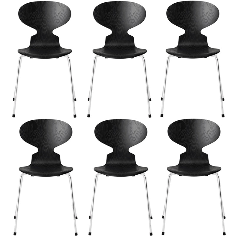 Chaise en bois moderne ouvert meubles côté salle à manger en finition mate