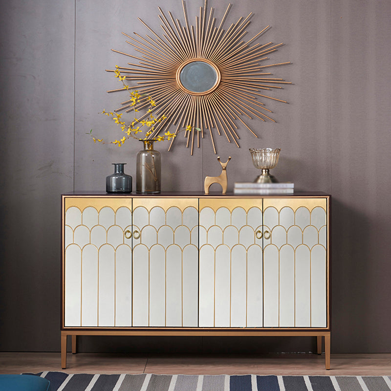 Server glam in legno top cucina server a buffet per soggiorno per soggiorno