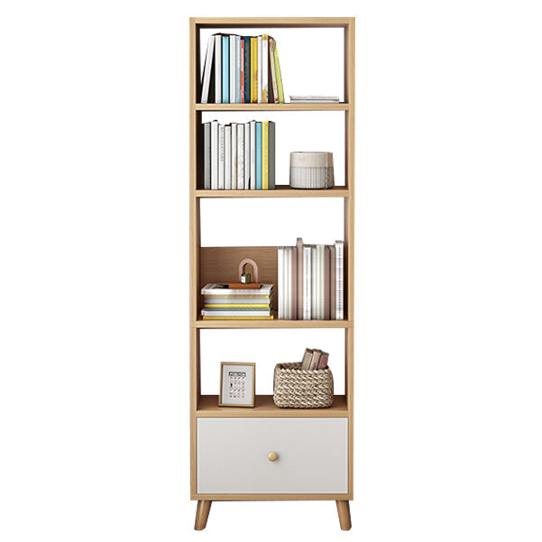 Bibliothèque en bois ouvert Modern Minimalist Home Living Room Bedroom Bibelle