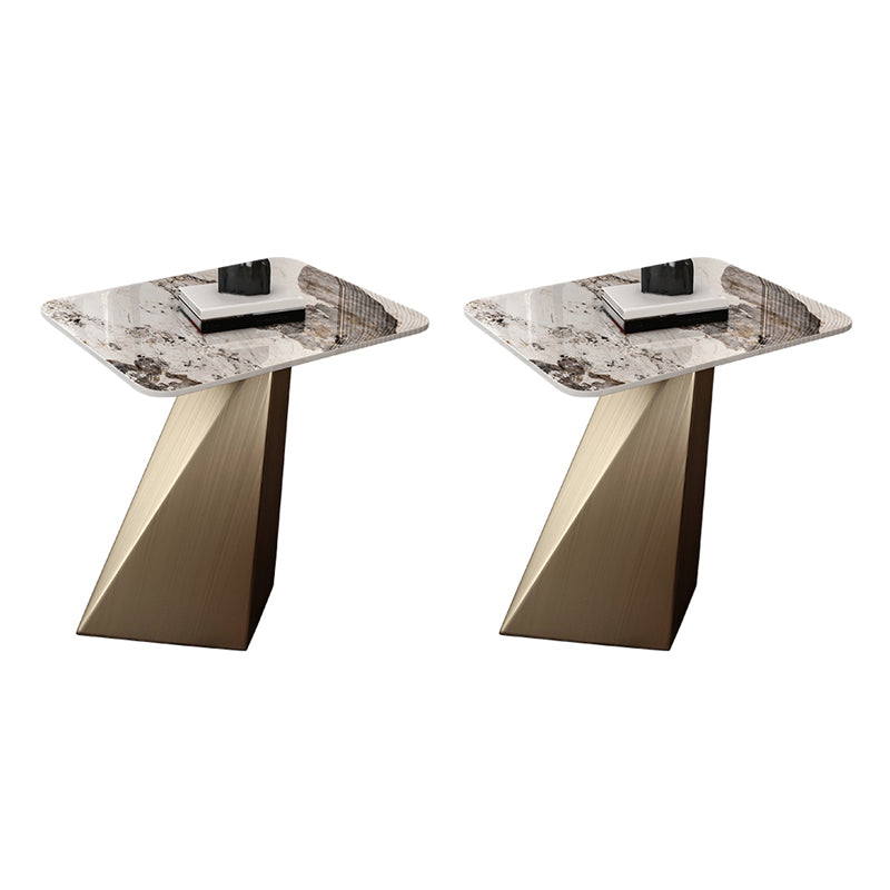 Table d'appoint en acier en acier de 20,5 "de haut de haut