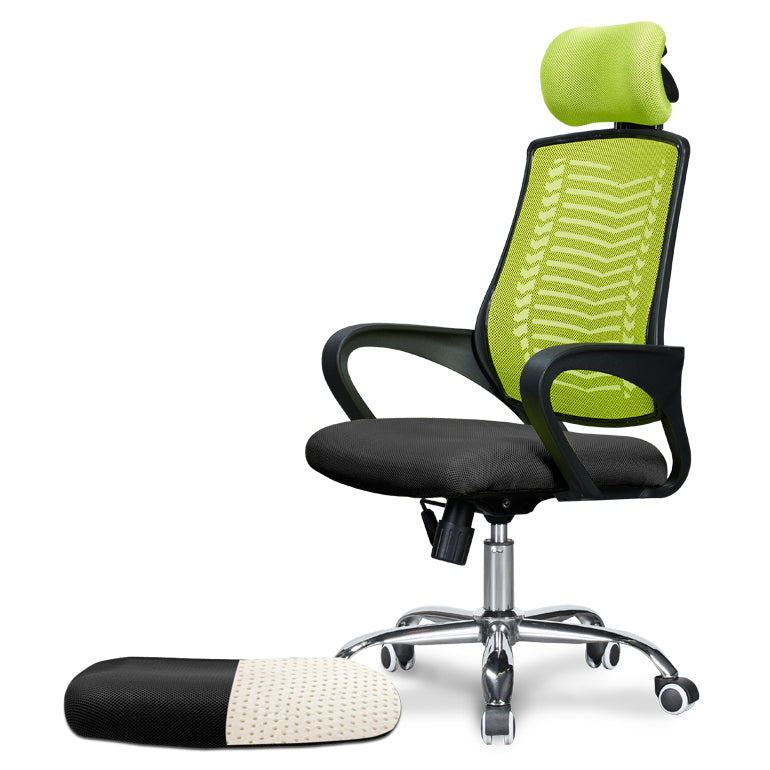 Ergonomic Mesh Desk Chair High Rücken mit festem Waffenstuhl für Home Office