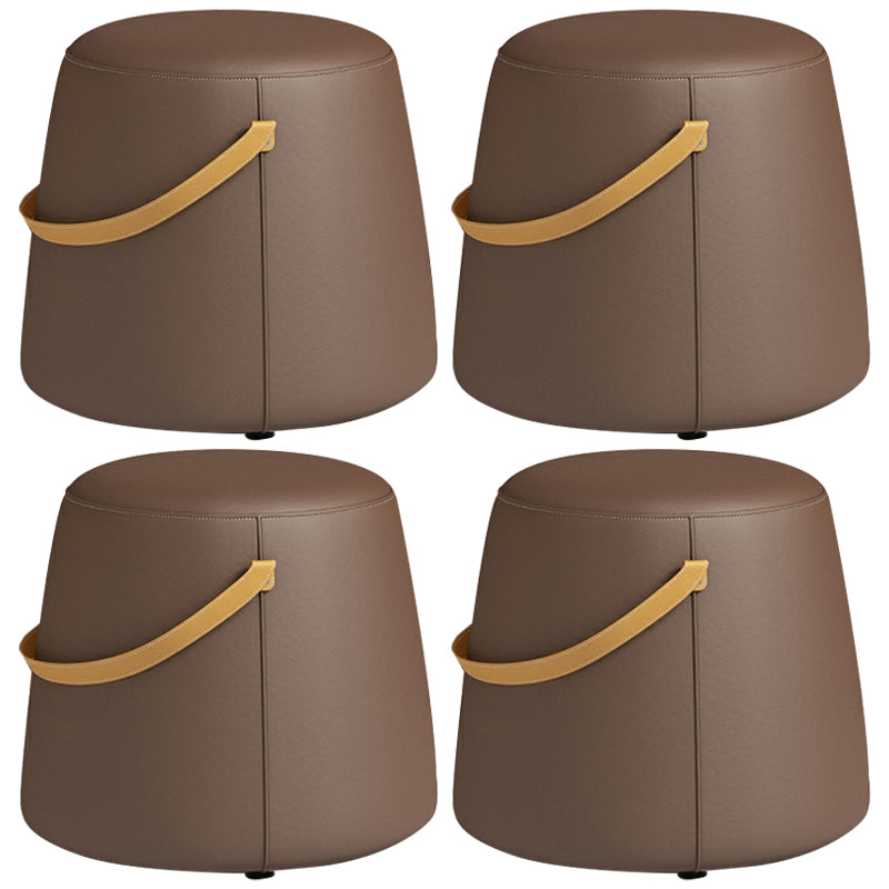 Target de agua otomana de algodón otomano de sofá redondo contemporáneo