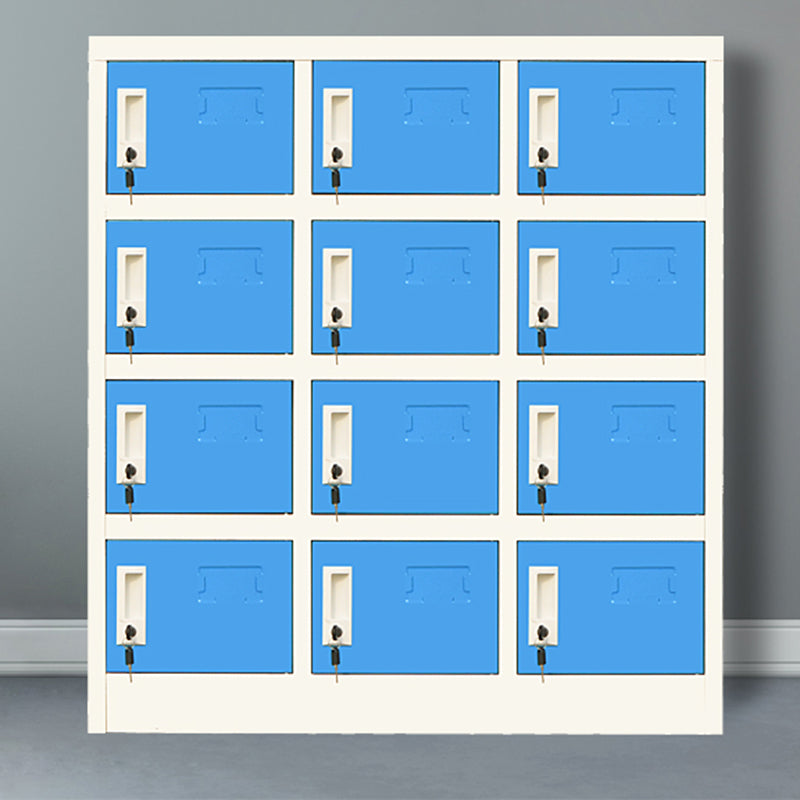 Armario de metal de vestuario de estilo moderno para el hogar, 35.43 "D x 16.54" W x 39.37 "H