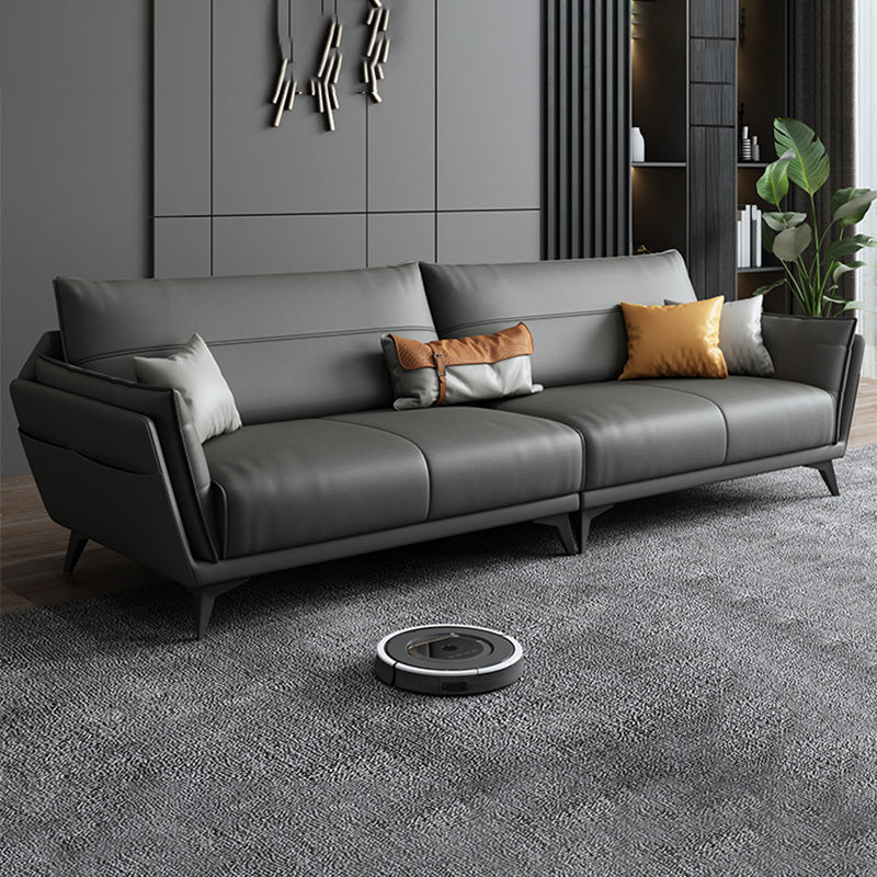 Piccella in finto resistente alla macchia con sedute a braccio quadrato del soggiorno.