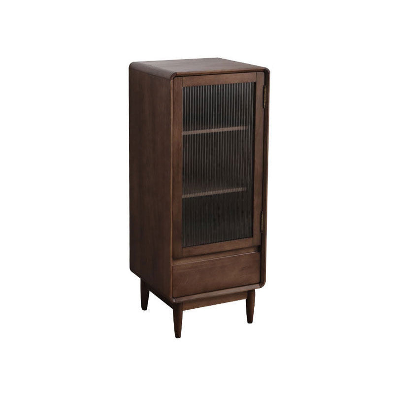 Glass 1 - Door and 1 - Drawer Accent Chest, Dover Wood Chest