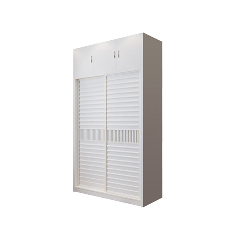 Armario blanco moderno Armario Armario de madera Gabinete con estantes