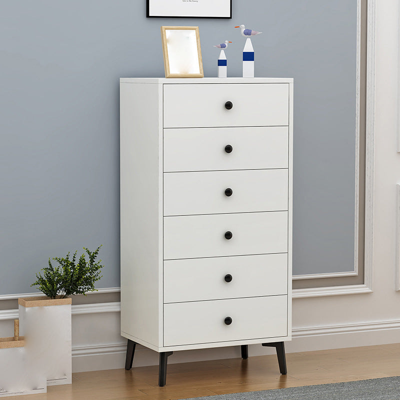 Modern Accent Chest with Soft Close Drawers Scratch Resistant Accent Cabinet