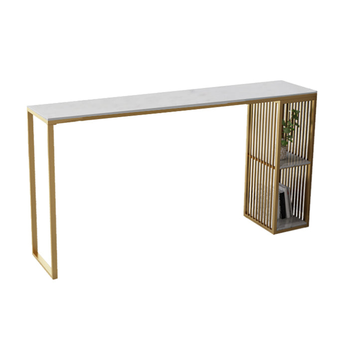 Luxurious Rectangle Rectangle Marble Bar Table Juego de 1/3 piezas de mesa con taburetes altos