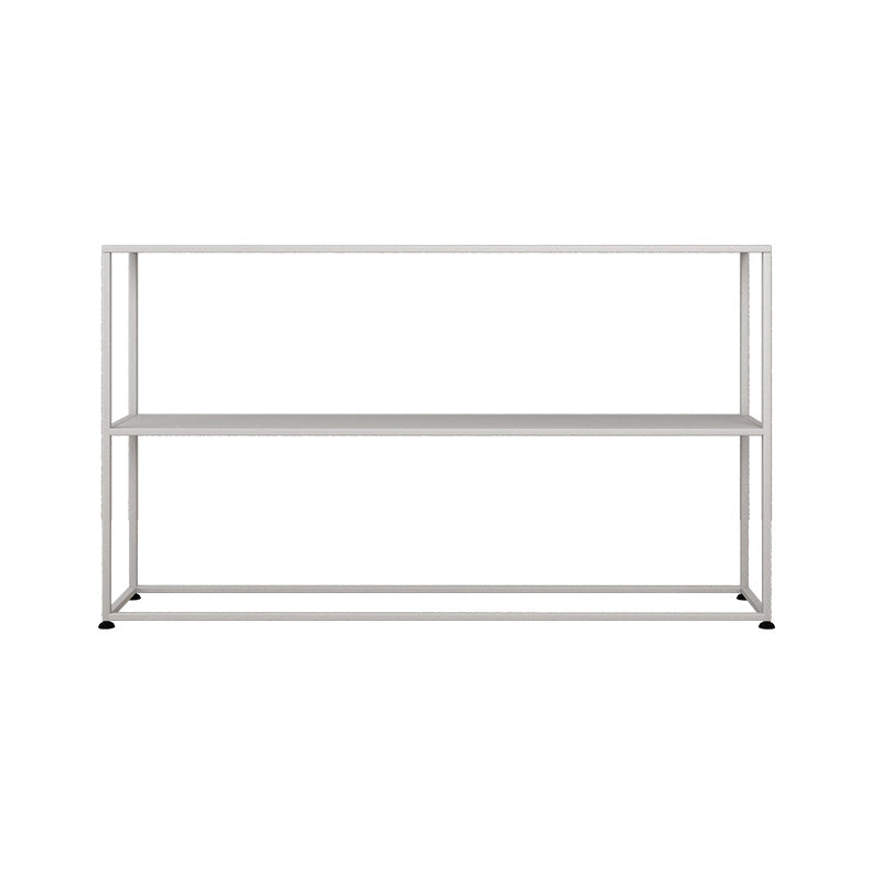 Tabella della console di ferro moderna Frame di stoccaggio del rettangolo