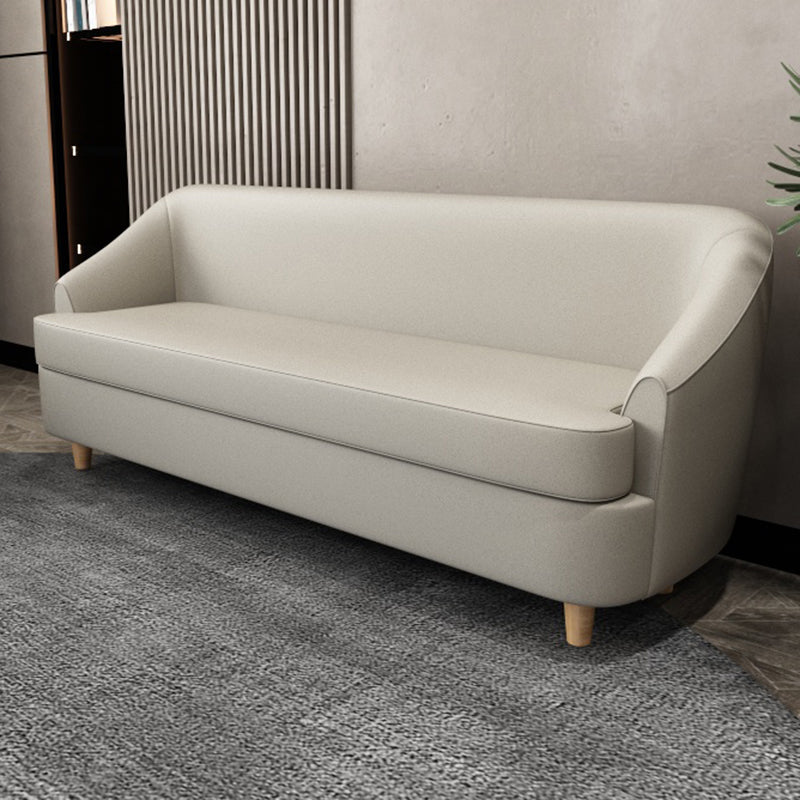 21,65 "W x 27,55" H divano braccio incasso in pelle finta