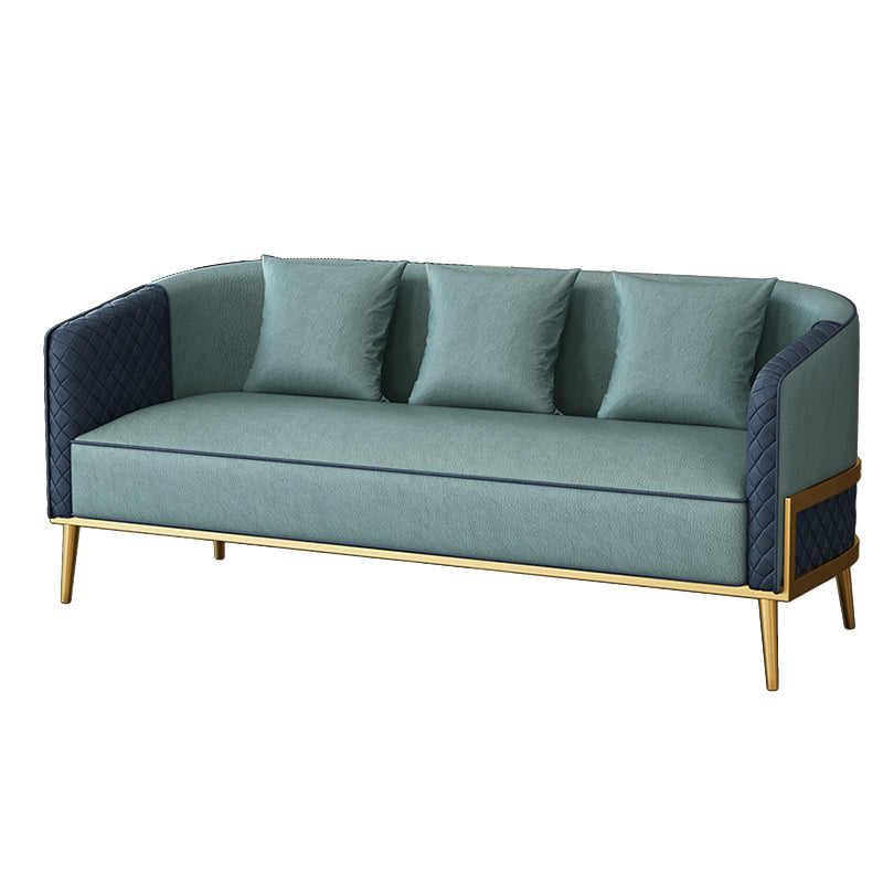 27,55 "W x 29,52" H divano a braccio inclinata in pelle finta divano standard contemporaneo