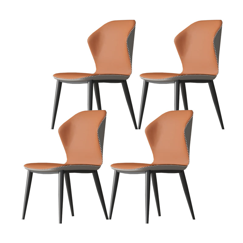 Polsterer Seitenstuhl Set moderne Seitenstühle für Esszimmer