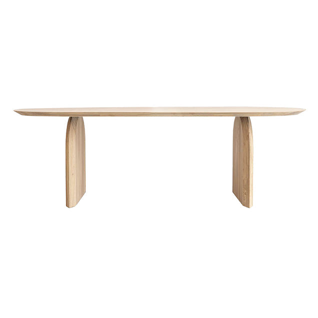 Tavolo da incontro in legno solido Home Office Oval Modern Writing Desk