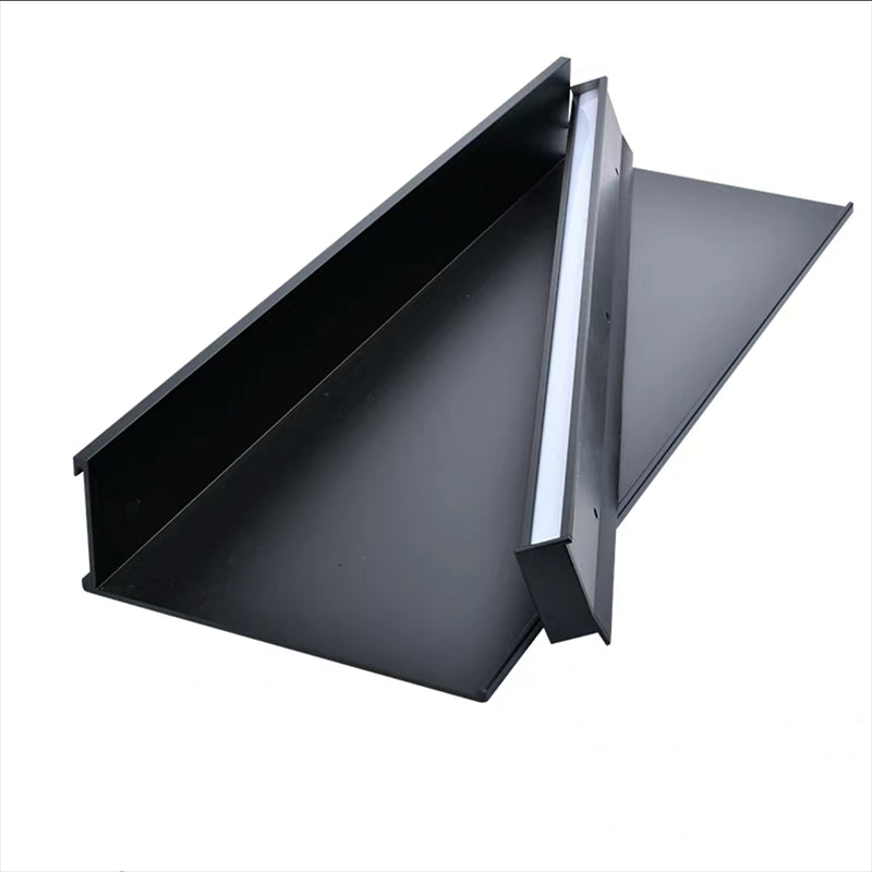 1 Shelf Metal Bookshelf Modern Floating Wall Mounted Bookcase