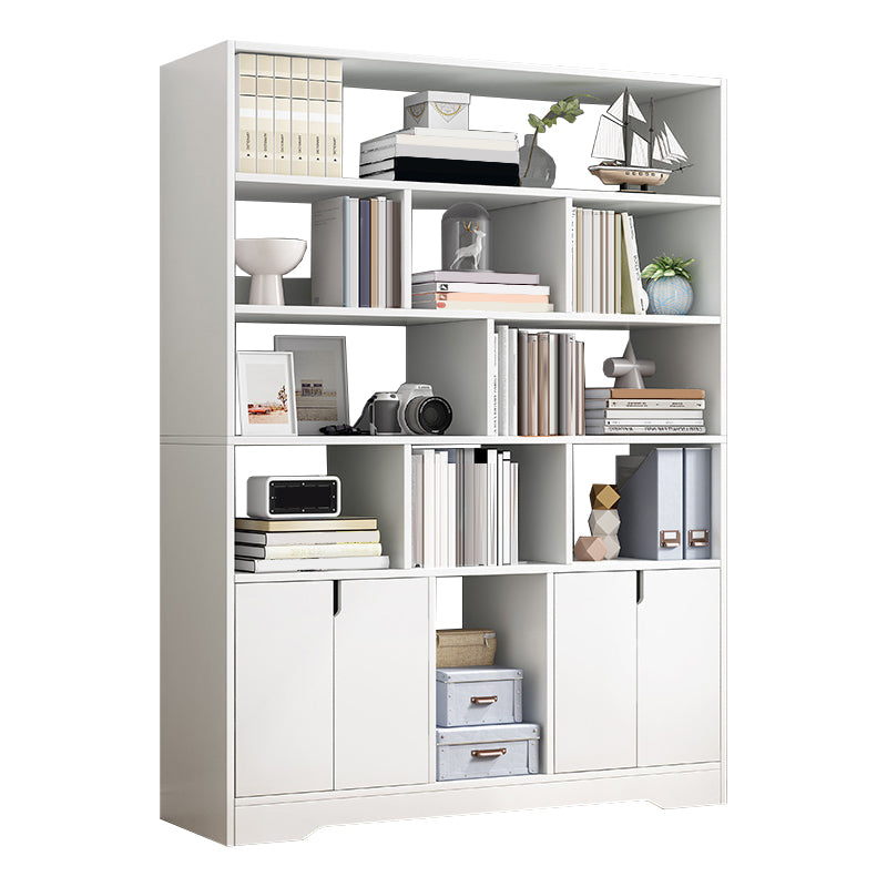 Floor Standard Bookshelf with Drawer Living Room Wooden Bookcase Rack Shelf