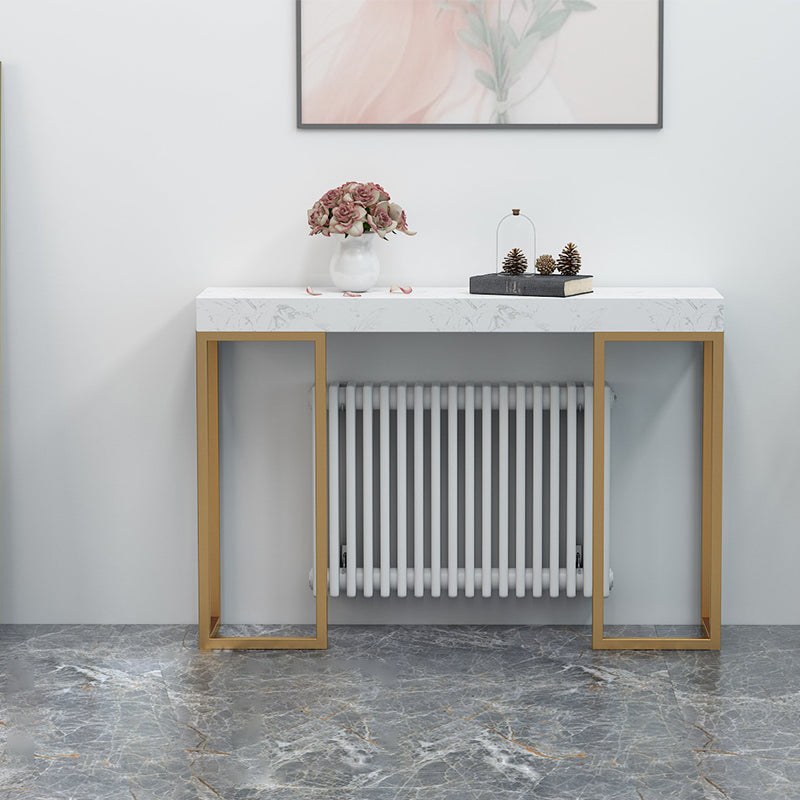 Tavolo della console rettangolare glam Resistente al divano della console a cornice esterna