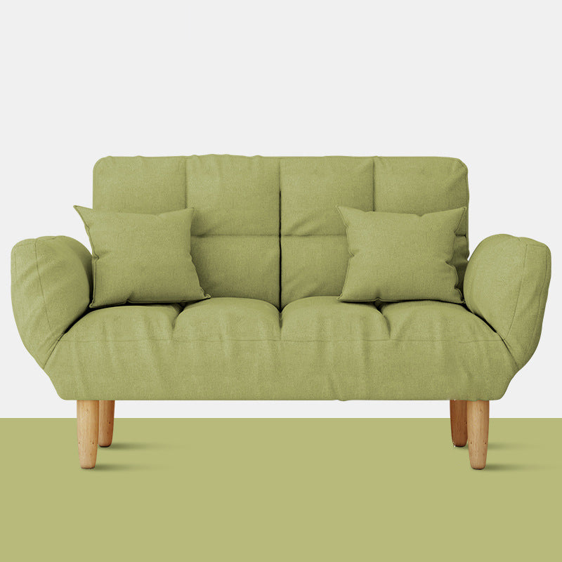 Divano a braccio quadrato convertibile da biscotto del soggiorno contemporaneo