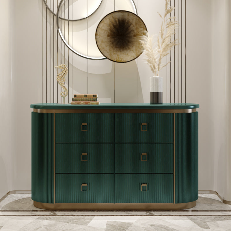 Doine en bois contemporain de la lingerie avec tiroirs pour chambre à coucher