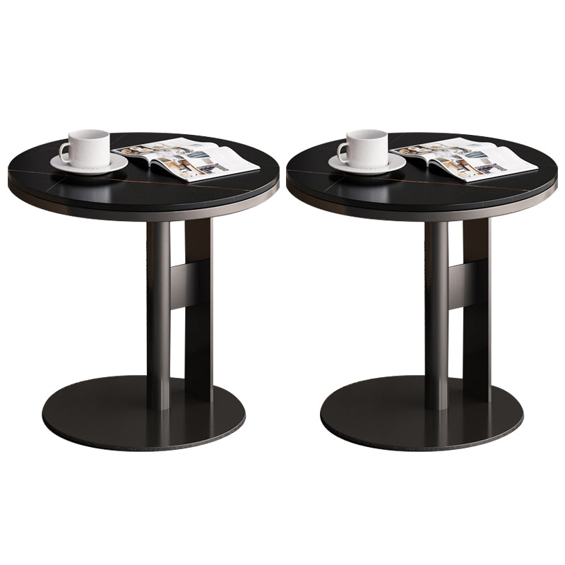 19,6 "Talta top -late della tavola di ferro in arde ardeggio rotondo alto tavolo astratto