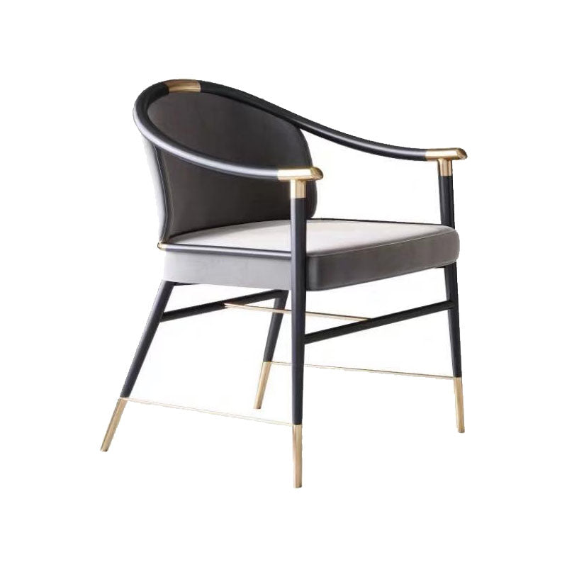 Sedia da pranzo in velluto in stile nordico sedie da pranzo in metallo per uso del ristorante