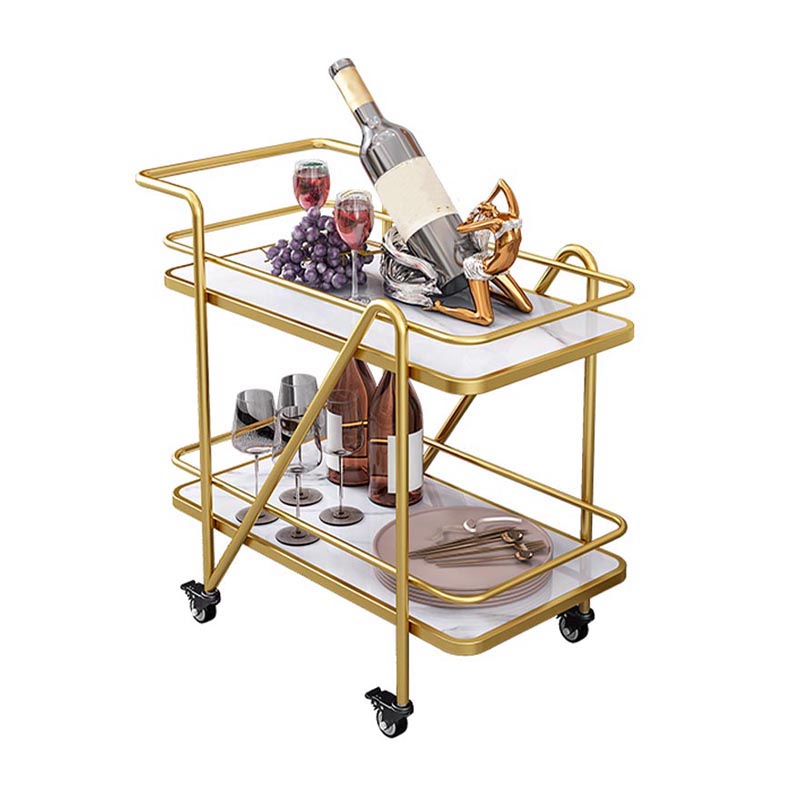 Tavolo da preparazione a preparazione in metallo contemporaneo per sala da pranzo