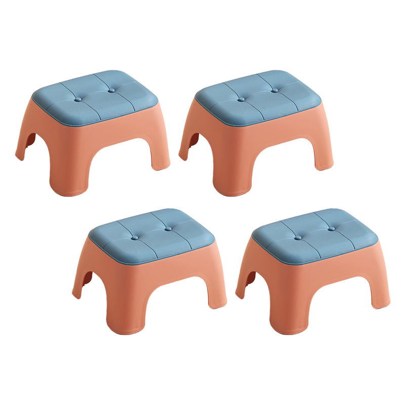 Orange Water Resistant Standard Rectangle Line PVC Standard for Drawing Room