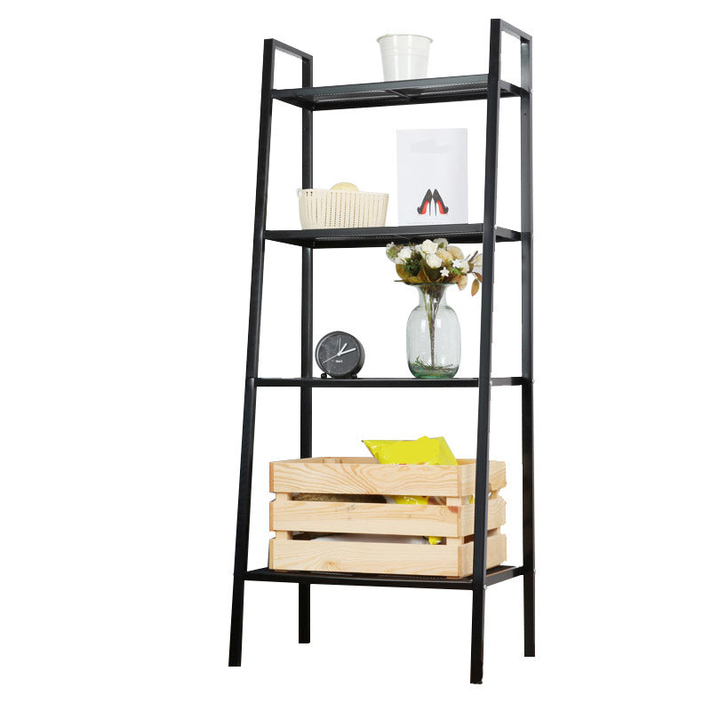 Estilo moderno 4 Librería de niveles Abierto 59 "H x 14" W Ladder Bookshelf