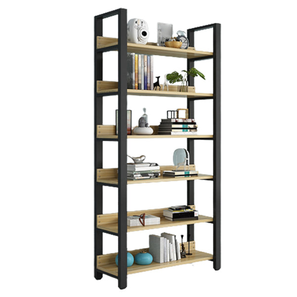 Modern Etagere Mental Bookcase Open Back Bookshelf for Balcony and Living Room 47.2"L x 11.8"W x 83.5"H Clearhalo 'Bookcases' 'furn' 'furn_bookcases' 'Furniture' 'Office Furniture' 5637586