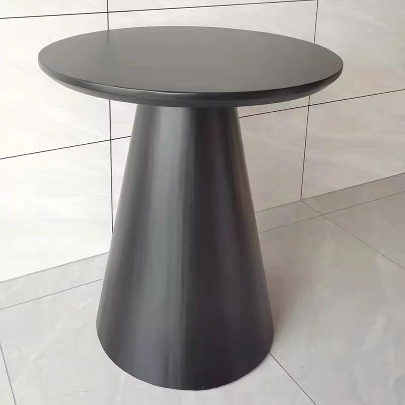 Scandinavian Pedestal Coffee Table Round Wooden Coffee Table Set for Living Room Black Clearhalo 'Coffee & Accent Tables' 'Coffee Tables' 'coffee_tables' 'furn' 'furn_coffee_tables' 'Furniture' 'Living Room Furniture' 5647205