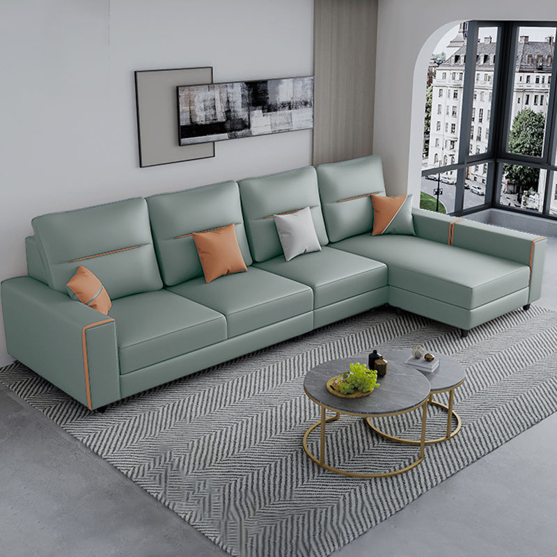 37,40 "moderni alti moderni moderni sezione resistente alle macchie grigio scuro