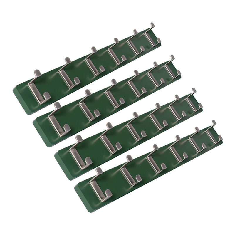 Kit di ingresso industriale a parete in metallo ganci a doppia dheng inclusi