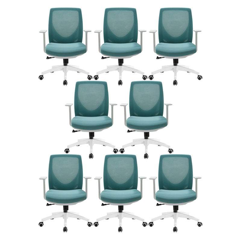 Sedia da scrivania moderna sedia per computer a mezzogiorno con ruote