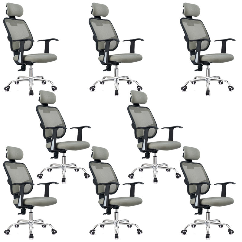 Sedia da scrivania moderne ruote giradini.