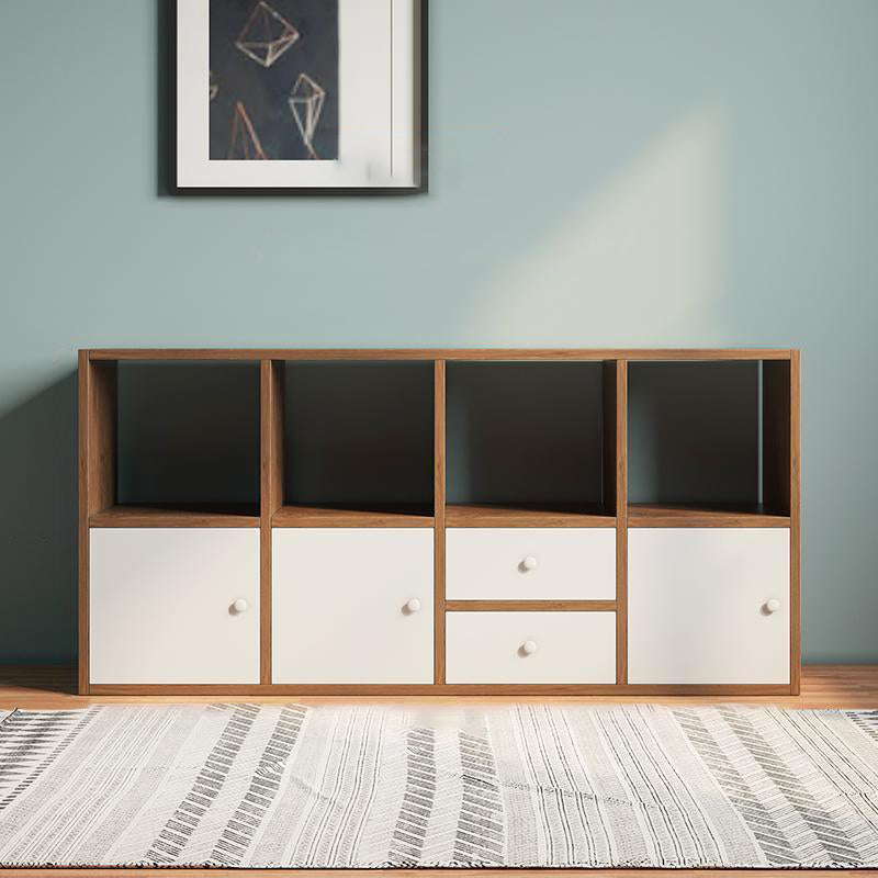 Matter Finish Cube Bookcase estantería contemporánea de madera estantería