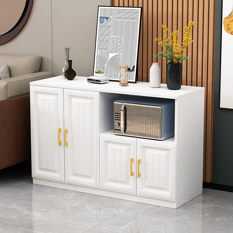 Modern Engineered Wood 34.4 "H Sideboard Dining Room Buffet Server met opslag