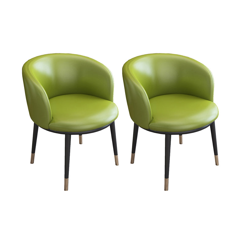 Armini in stile moderno includeva poltrona accento in legno in finto