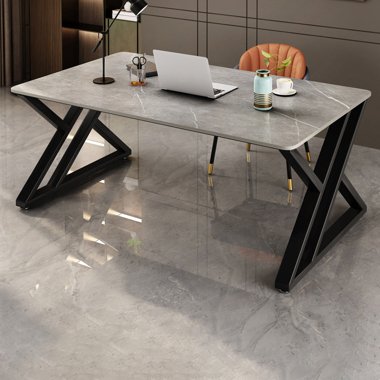 29,5 Zoll Höhenschreiberschreibtisch zeitgenössischer rechteckiger Büroschalter