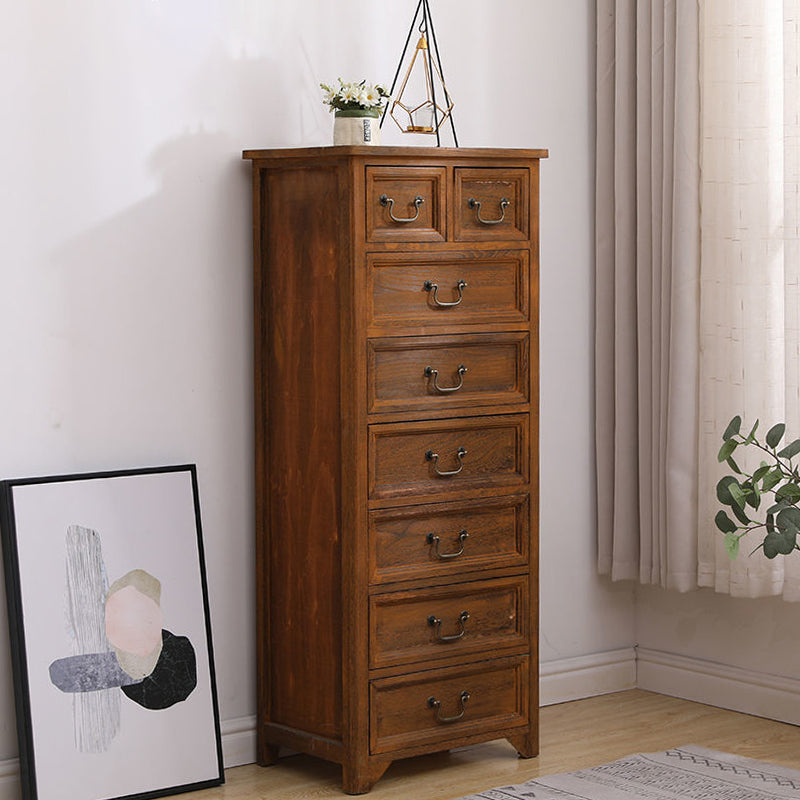 13,77 "cassa di accento largo con cassetti moderni moderni della metà del secolo